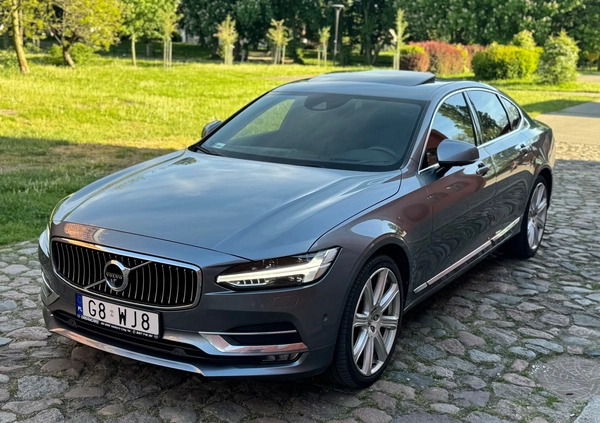 Volvo S90 cena 92900 przebieg: 239000, rok produkcji 2016 z Goniądz małe 92